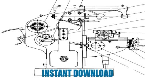 Abene Model VHF3 Mill Parts Manual