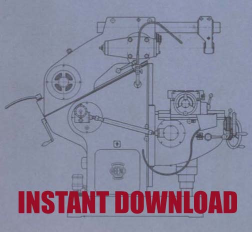 Abene Operator's Manual for Model VHF3 Mill