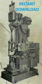 Barnesdril Model 307 Honing Machine Maintenance & Operating Instructions