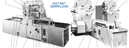 Cincinnati Hypowermatic Milling Machines 300, 400, and 500 Series Plain, Duplex and Tracer Controlled Model LL, Service and Parts List Manual