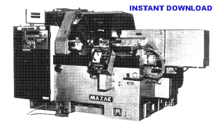 MAZAK Model 3L Dyna-Turn Maintenance Manual