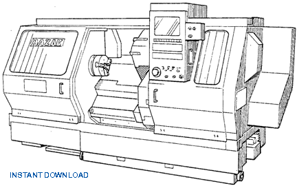 MAZAK Model Quick Slant 30 4-Axis Chucker & Universal with Mazatrol CAM T4 Maintenance Manual