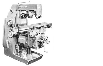 CINCINNATI Cinel 60 Milling Machine Parts & Service Manual