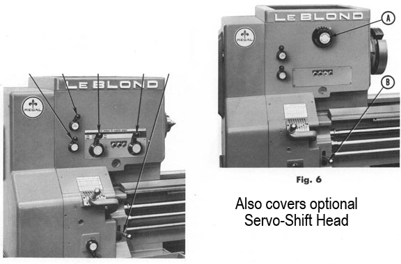 LEBLOND Models 13C3, 15C5, 17E3 & 19E7 Regal Lathe Instructions & Parts Manual #3924