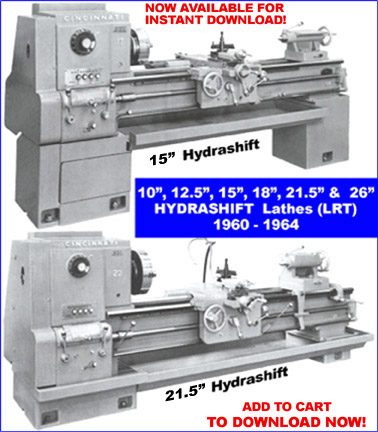 Cincinnati Hydrashift Lathe 10