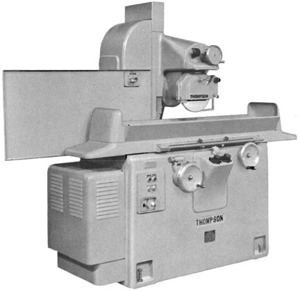 THOMPSON Models F & 2F Surface Grinder Instructions, Parts, and Maintenance Manual