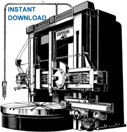 CINCINNATI HYPRO 8' HEAVY, 10', 10' Heavy, & 12' VTL INSTRUCTION & REPAIR PARTS MANUAL